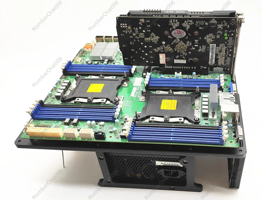 Aluminum Open Frame Test Bench Water Cooling - Rangka PC Aluminium Penuh untuk Uji