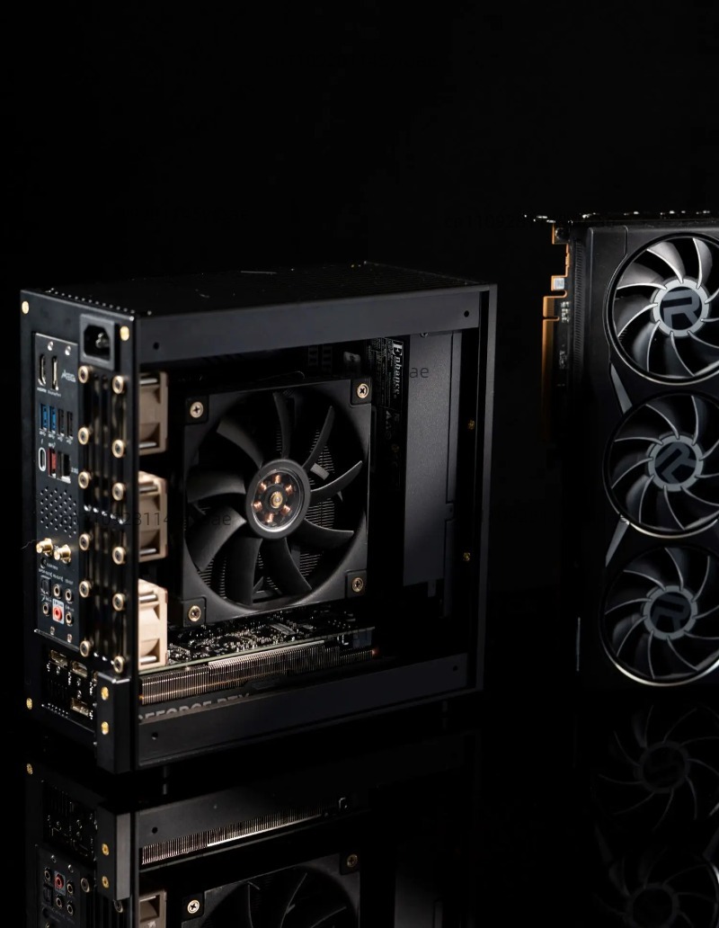 Casing LP P6 ITX Aluminium CNC - Sff Mini Itx Cnc Aluminum Chassis ulasan dan harga