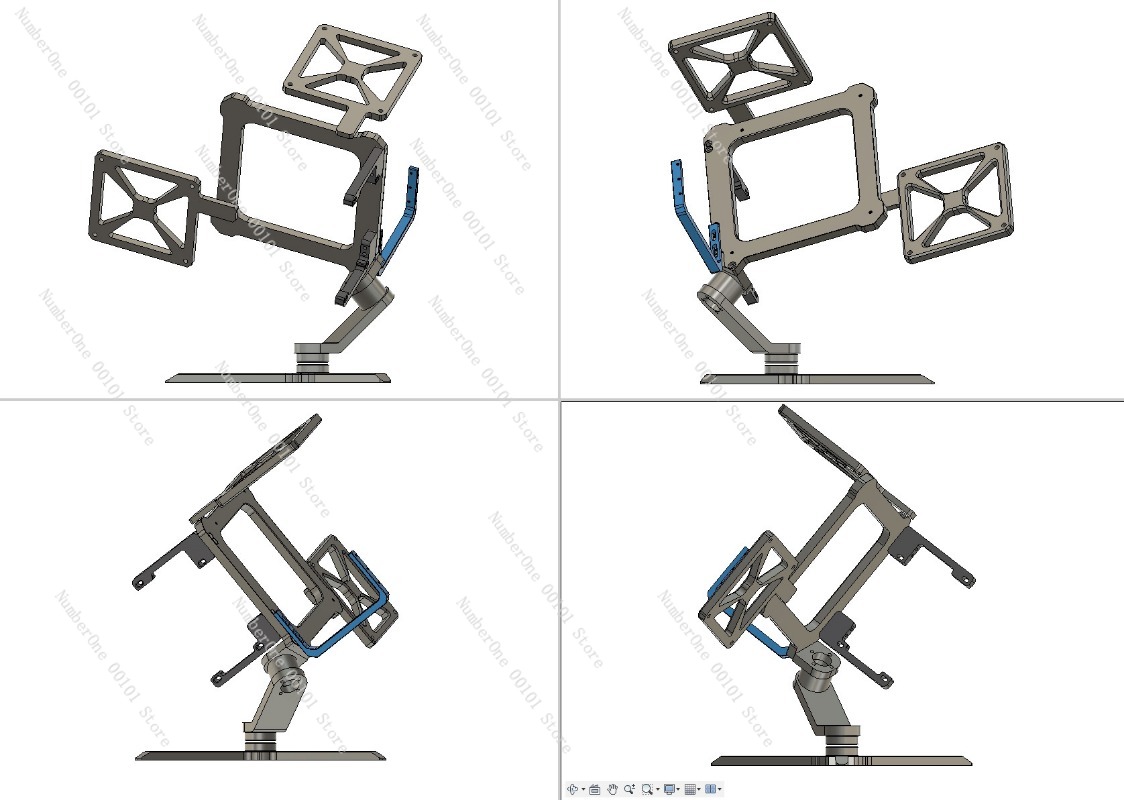 Casing ITX Terbuka B30 dengan  - Aluminum Open Frame Test Bench Water Cooling ulasan dan harga