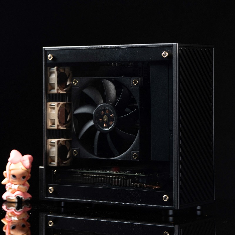 Casing LP P6 ITX Aluminium CNC - Sff Mini Itx Cnc Aluminum Chassis ulasan dan harga