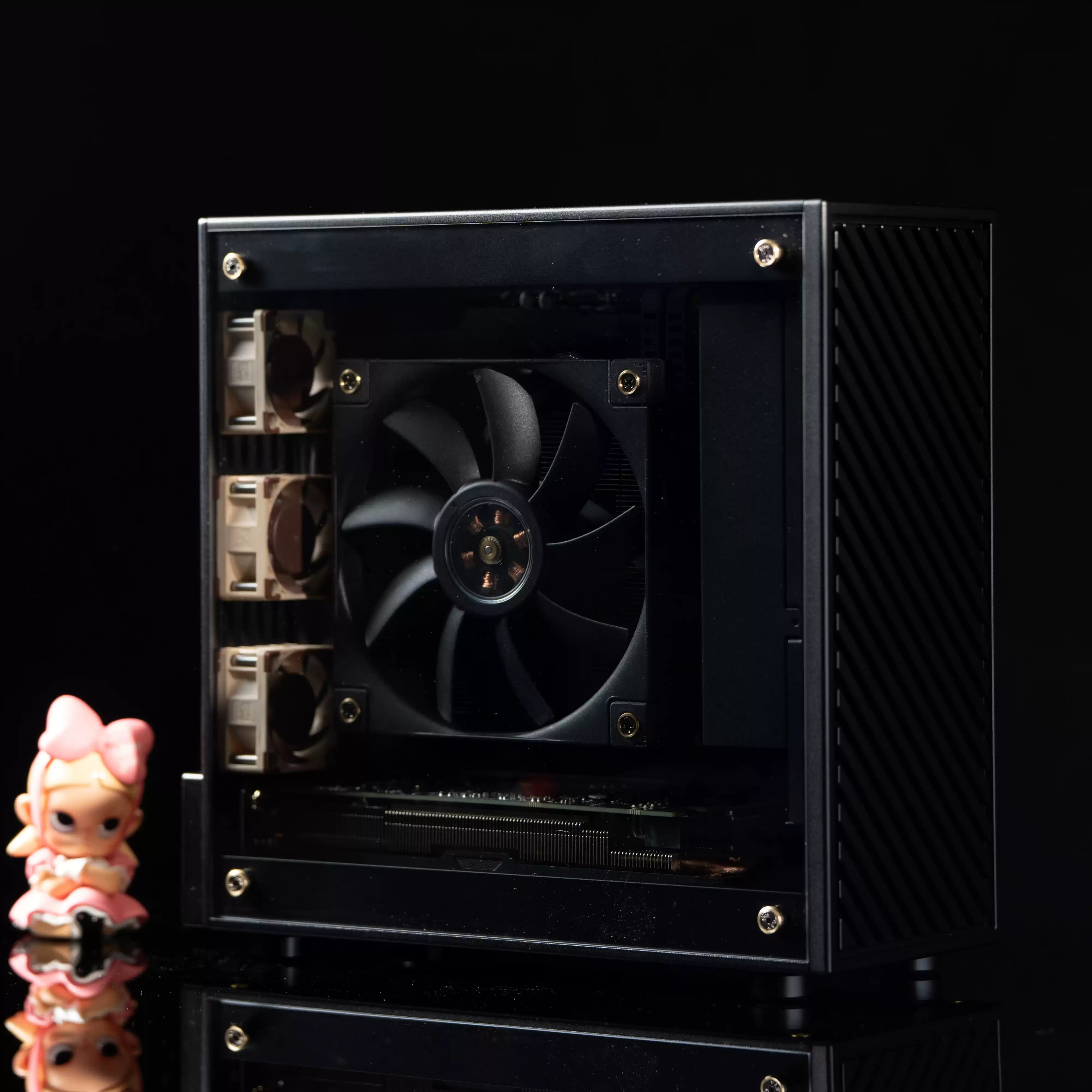 Casing LP P6 ITX Aluminium CNC - Sff Mini Itx Cnc Aluminum Chassis ulasan dan harga