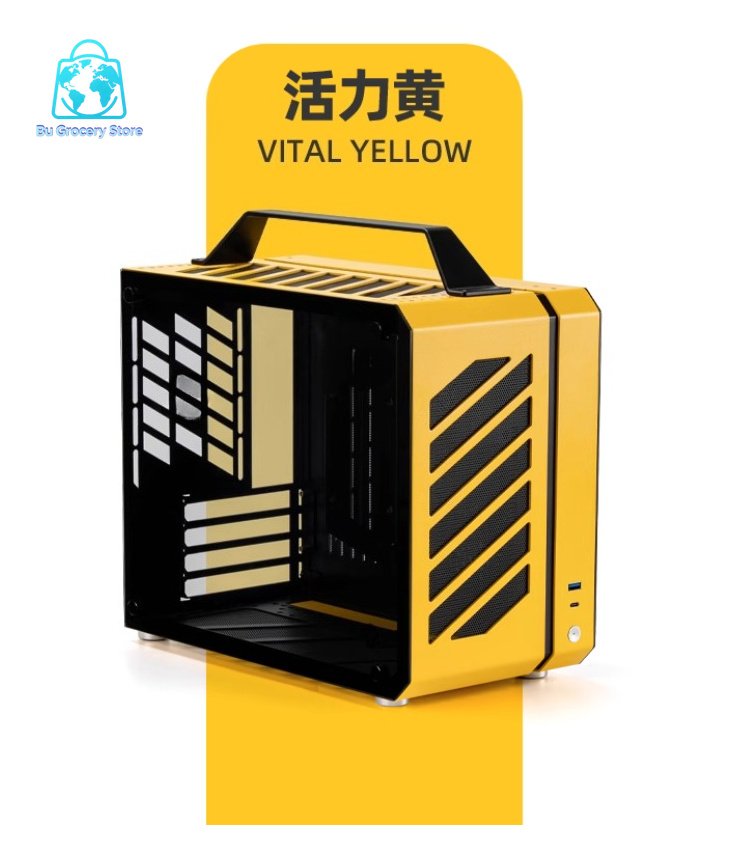 Casing PC Full Tower Portabel  - Mechanic Master C28 Matx Portable Pc Case ulasan dan harga